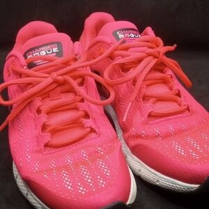 Hurley Pink Athletic Shoes with Breathable Mesh